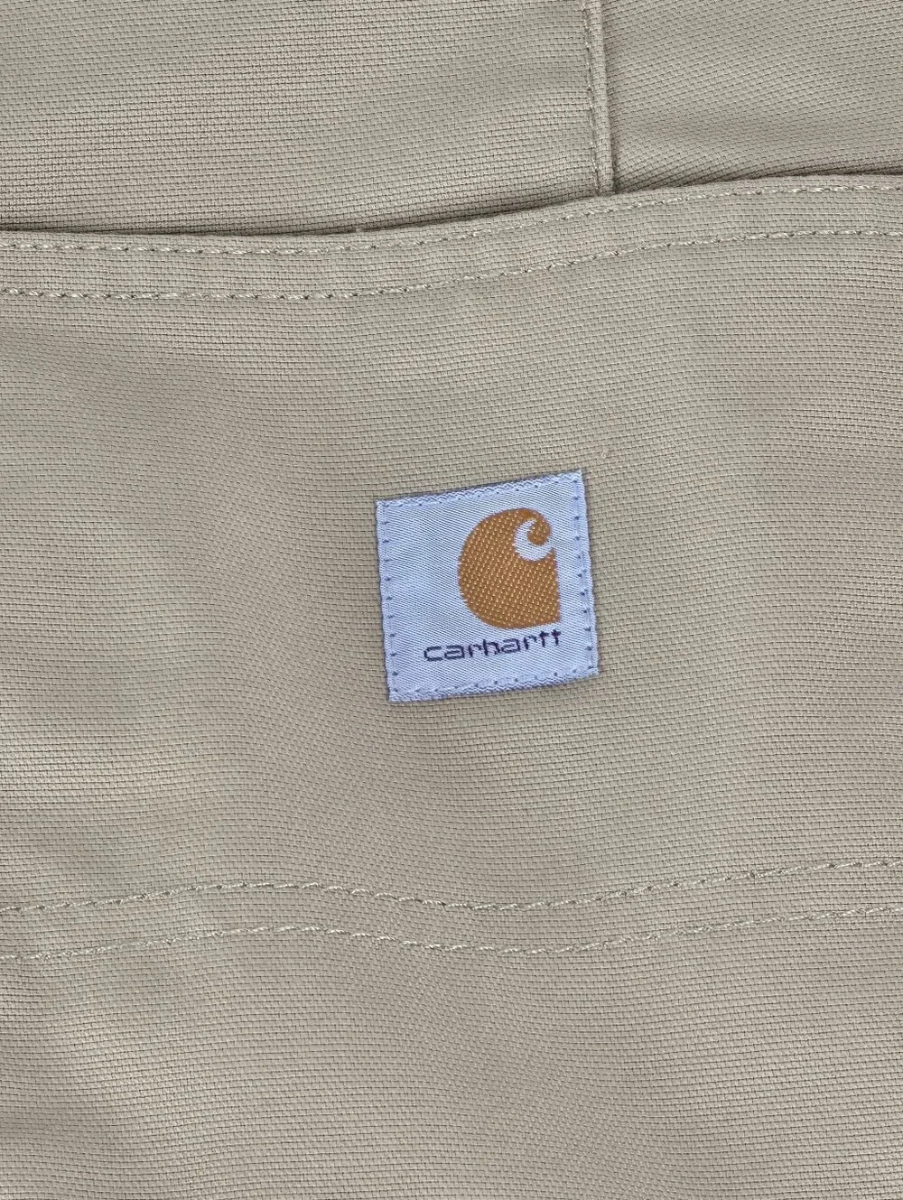 Carhartt Women's Rugged Flex Original Fit Canvas Work Shorts Khaki Size 10